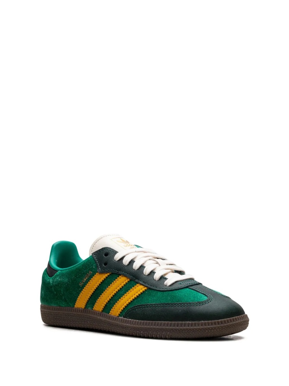 Adidas Samba OG "Court Green/Preloved Yellow/Collegiate Green" sneakers - Picture 2 of 10